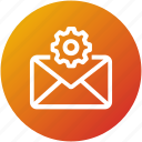 email, envelope, inbox, letter, mail, setting