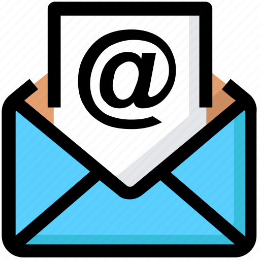At sign, email, envelope, inbox, letter, mail icon - Download on Iconfinder