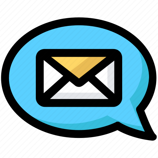Chat, email, envelope, inbox, letter, mail, message icon - Download on Iconfinder