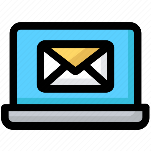 Email, envelope, inbox, internet, laptop, letter, mail icon - Download on Iconfinder