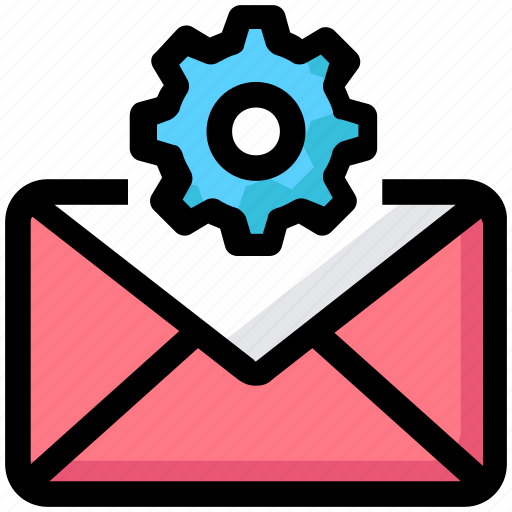 Email, envelope, inbox, letter, mail, setting icon - Download on Iconfinder
