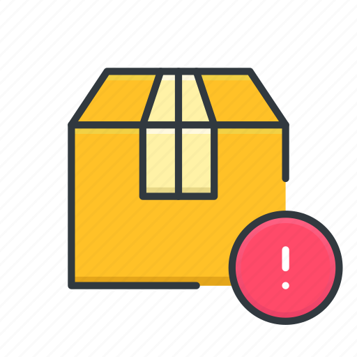 Package, delivery, parcel, delayed package icon - Download on Iconfinder