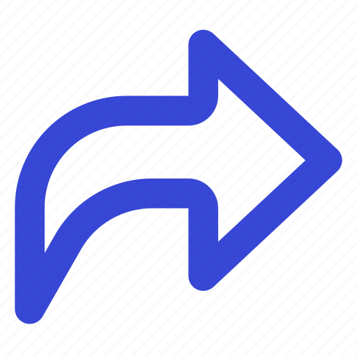 Forward, arrows, right, next, music, direction icon - Download on Iconfinder