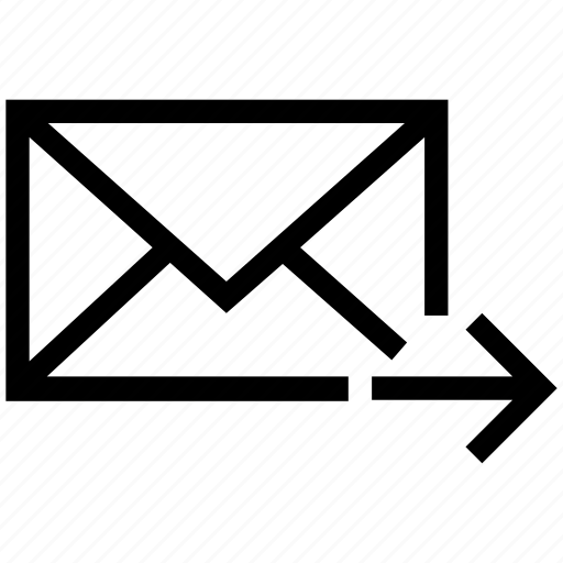 Email, envelope, forward, letter, mail, message, right arrow icon - Download on Iconfinder