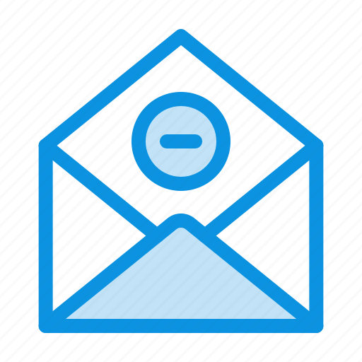 Communication, delete, email, mail icon - Download on Iconfinder