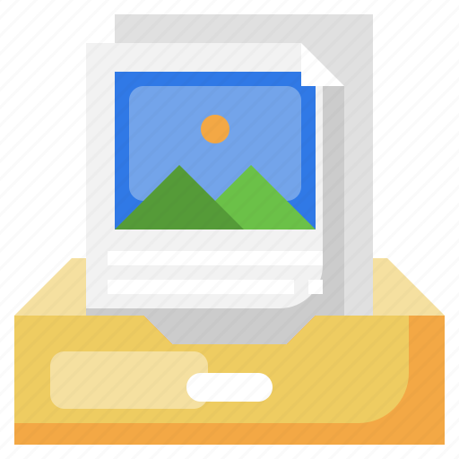 Image, inbox, email, communications, file icon - Download on Iconfinder