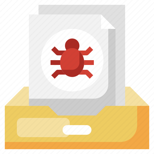 Spam, inbox, communications, message, email, bug icon - Download on Iconfinder