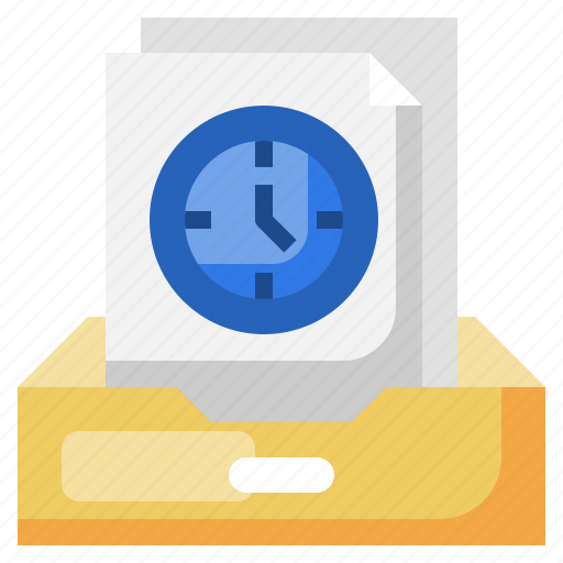 Waiting, inbox, time, communications, email icon - Download on Iconfinder