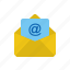 email, letter, mail 