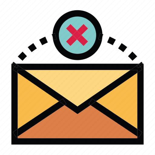 Communication, email, failed, mail, message icon - Download on Iconfinder