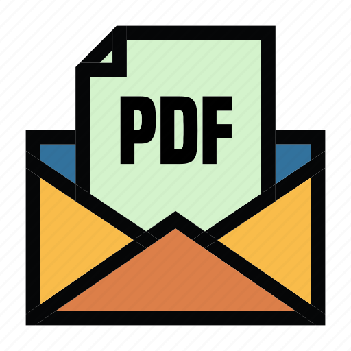 Communication, email, file, mail, message, pdf icon - Download on Iconfinder