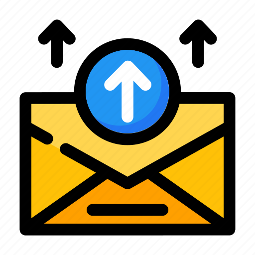 Email, envelope, send, arrow up icon - Download on Iconfinder