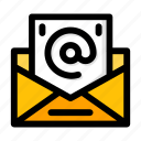 mail, message, letter, envelope