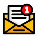 email, letter, new, notification, message
