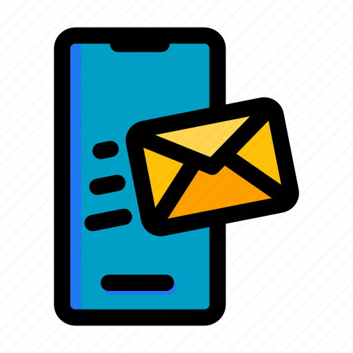 Email, mobile, recieve, smartphone, letter icon - Download on Iconfinder