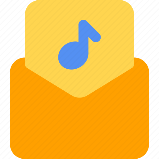 Mailbox, message, email, mail, letter, internet, music icon - Download on Iconfinder