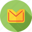 communication, envelope, letter, mail, newsletter, post, send 