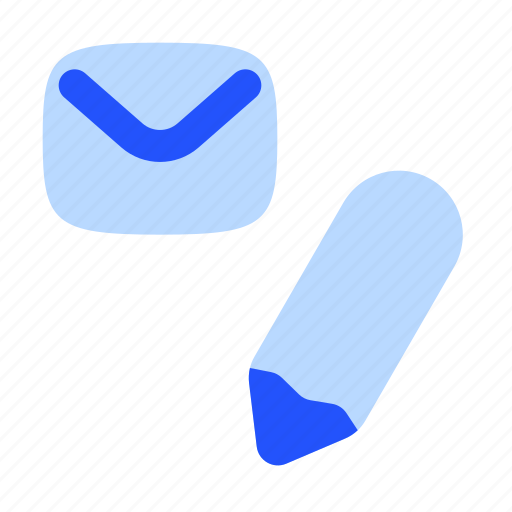 Email, mail, edit, write, new message, envelope, letter icon - Download on Iconfinder