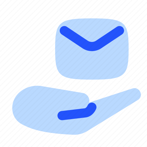 Email, mail, hand, envelope, inbox, letter icon - Download on Iconfinder