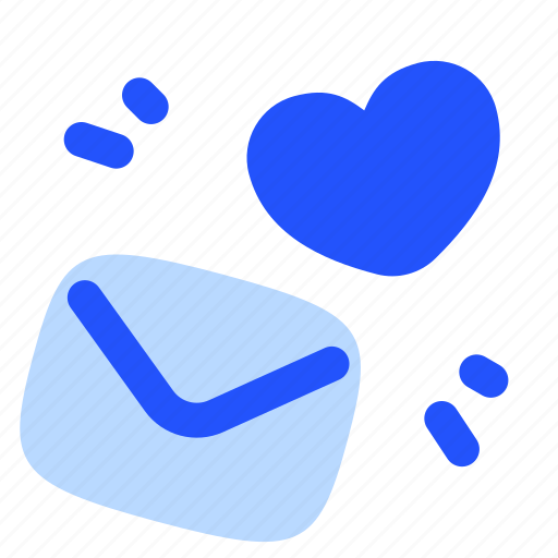 Email, mail, incoming, heart icon - Download on Iconfinder