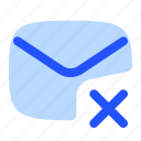 email, mail, envelope, inbox, letter, delete, trash