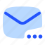 email, mail, envelope, inbox, letter, more, options 
