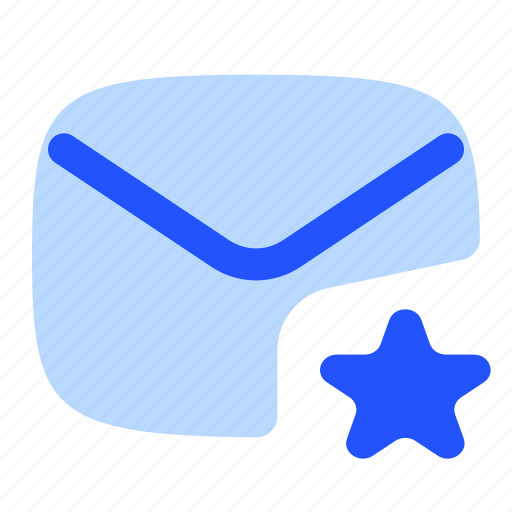 Email, mail, favorite, envelope, bookmark, letter, star icon - Download on Iconfinder