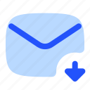 email, mail, envelope, inbox, letter, download, cloud