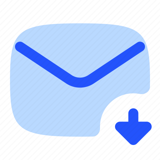 Email, mail, envelope, inbox, letter, download, cloud icon - Download on Iconfinder