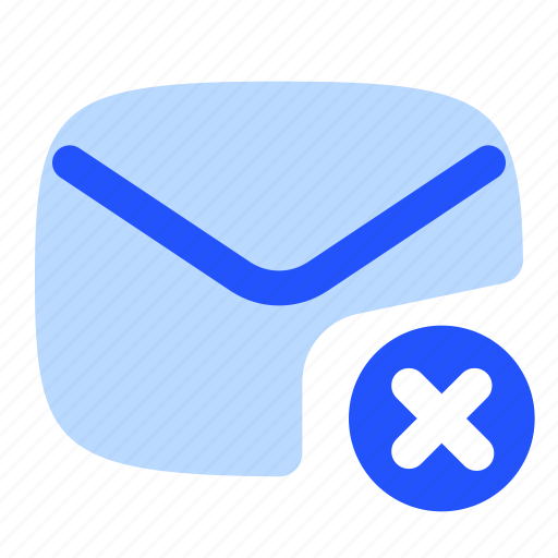 Email, mail, envelope, inbox, letter, block, delete icon - Download on Iconfinder