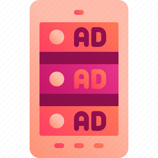 Ad, advertising, online, seo, smartphone, web icon - Download on Iconfinder