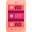 ad, advertising, online, seo, smartphone, web 