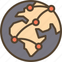 earth, globe, location, maps, world