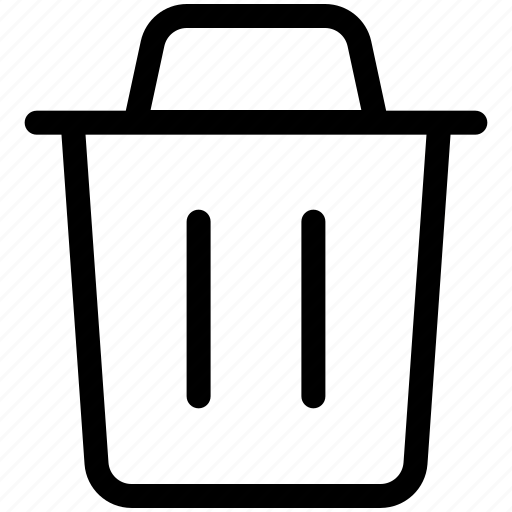Trashcan, bin, dustbin, trash, delete, garbage, remove icon - Download on Iconfinder