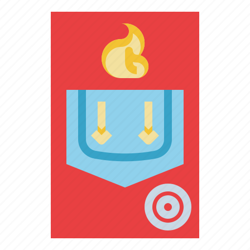 Alarm, box, emergency, fire, security icon - Download on Iconfinder
