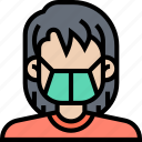 mask, infectious, hygiene, protection, safety