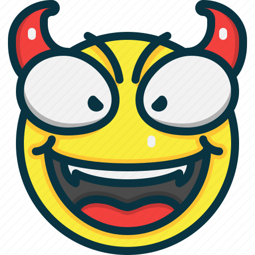 Devil, emoji, smile, emoticons, feelings, insidious icon - Download on Iconfinder