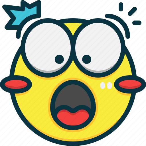 Wow, mood, emoji, amazed, smile, emoticons icon - Download on Iconfinder