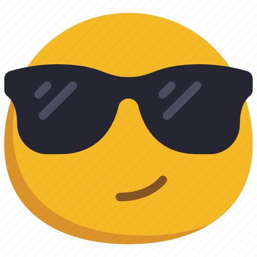 Cool, emoticon, smiley, sun, glasses icon - Download on Iconfinder