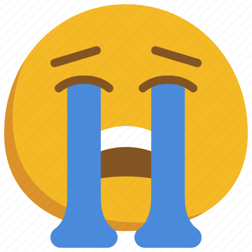 Crying, emoticon, smiley, cry, sadness icon - Download on Iconfinder