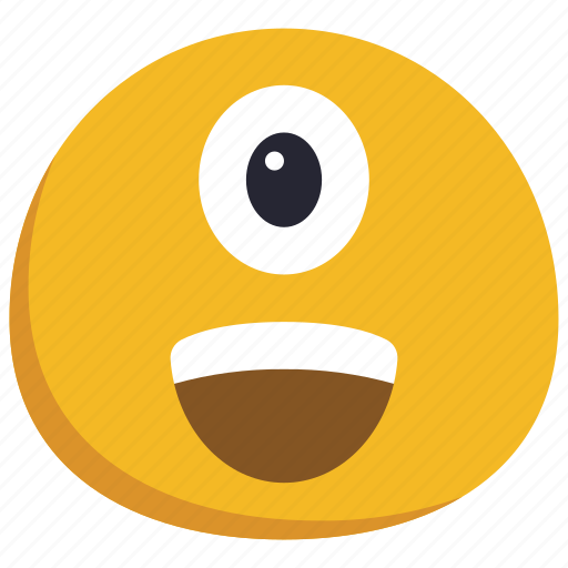 Cyclops, emoticon, smiley, magic, monster icon - Download on Iconfinder