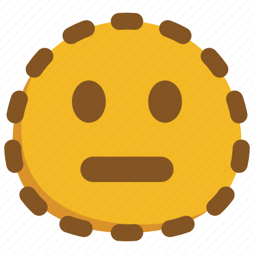 Dotted, line, emoticon, smiley, lines icon - Download on Iconfinder