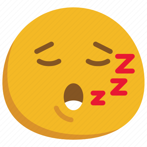 Sleeping, emoticon, smiley, sleep, asleep icon - Download on Iconfinder