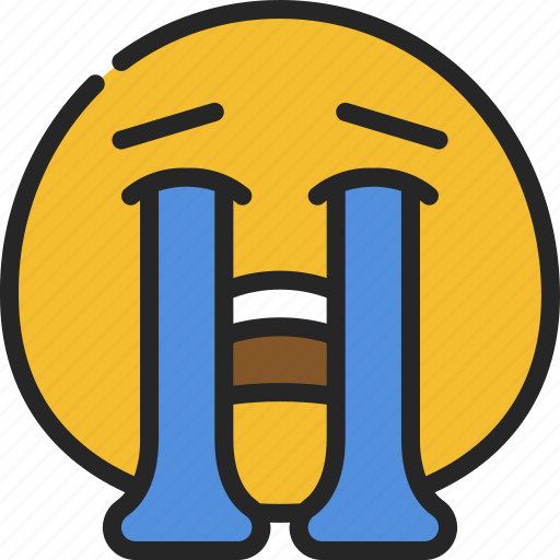 Crying, emoticon, smiley, cry, sadness icon - Download on Iconfinder