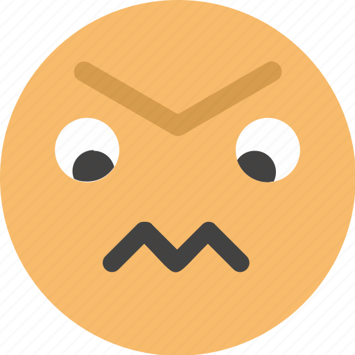 Embittered, emoji, face, feeling icon - Download on Iconfinder