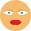 emoji, face, lady, lips, sexy, woman 