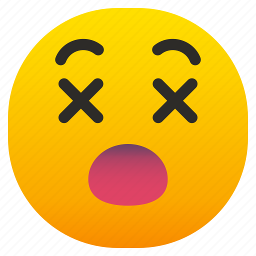 Emoji, emoticon, smileys, feelings, mood, ideogram, yawning icon - Download on Iconfinder