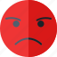 emoticon, face, expression, feelings, emoji, feel, angry 