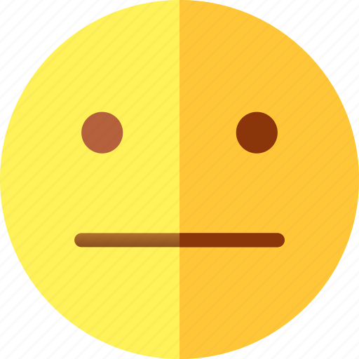 Emoticon, face, expression, feelings, emoji, feel, meh icon - Download on Iconfinder