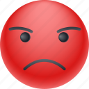 emoticon, face, expression, feelings, emoji, feel, angry